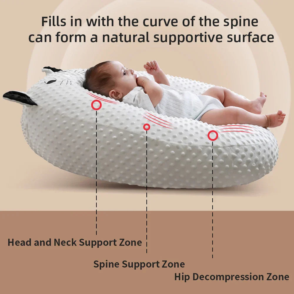 Portable Baby Pillow Breastfeeding Lounger - ComfortPro
